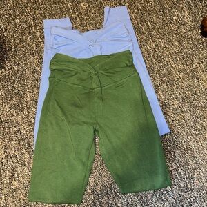 SMALL VS PINK cross over waist leggings